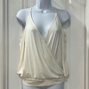 Womens Cold Shoulder Top by Bebe Size Small NWT